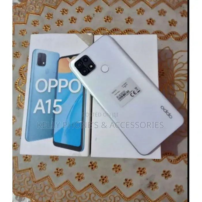 New Oppo A15s 64 GB White