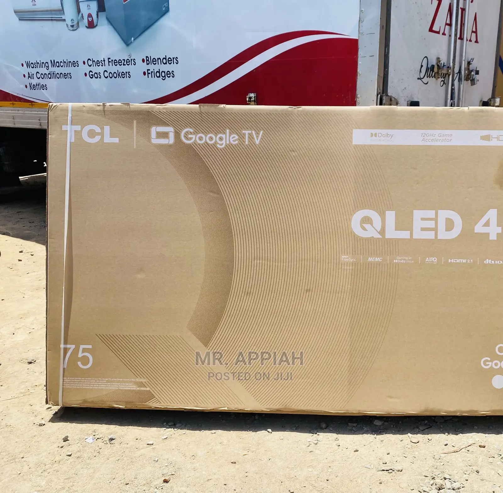 High Efficient TCL 65 Inch QLED Smart Tv 75-C645 