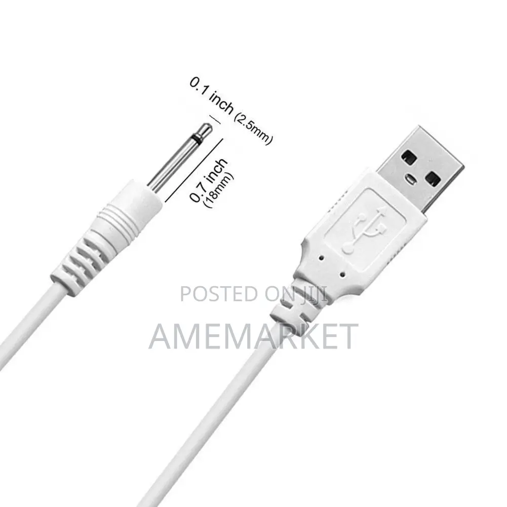 USB Charging Cable For Facial Cleanser, Sex Products, Etc