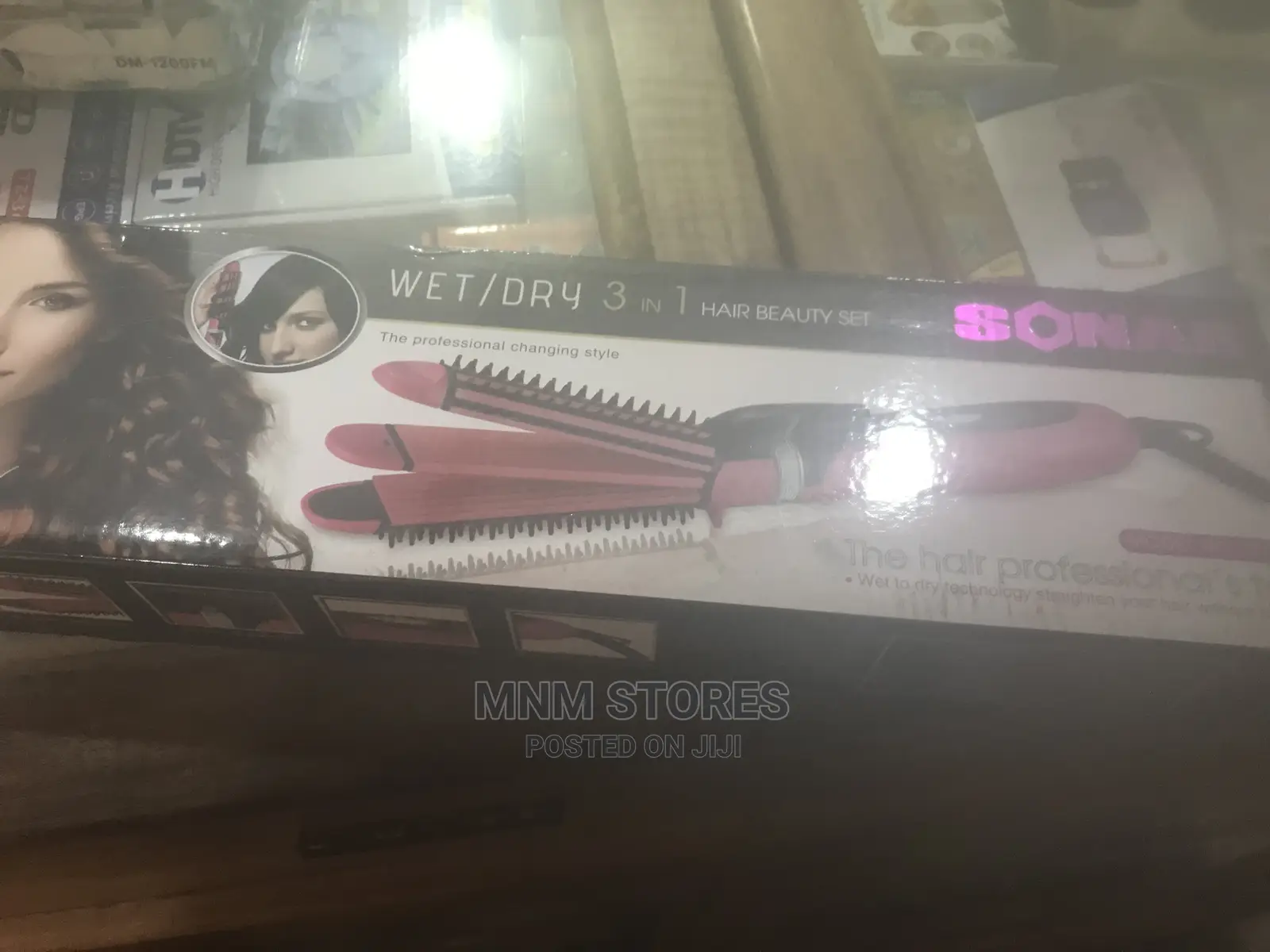 3 in 1 Sonar Hair Straightener