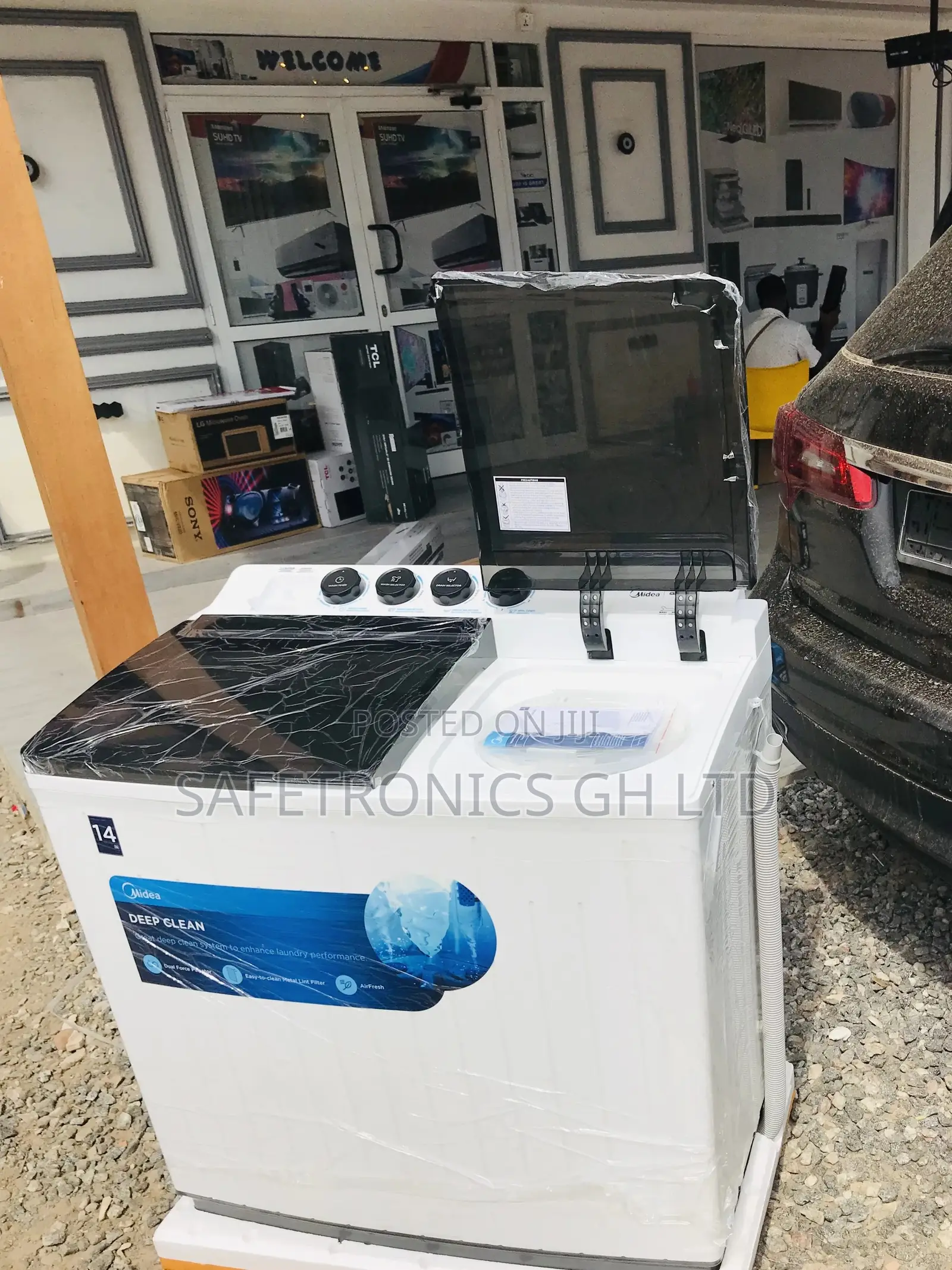 14kg Washingmachine Midea Topload Fullyautomatic Reliable