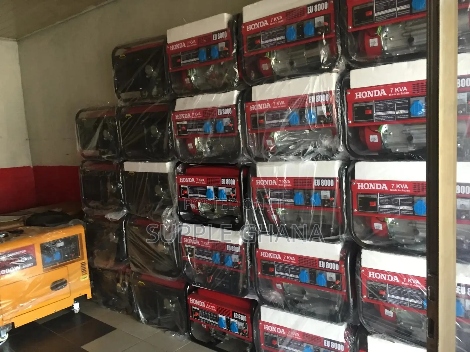 Generator 7kva-8000wax Honda Japan (Silent) Generator:;