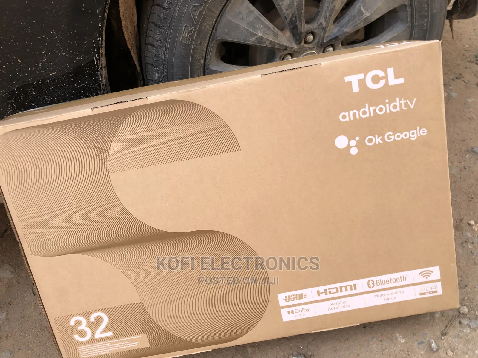 Slim Satellite TCL 32′′ Android TV