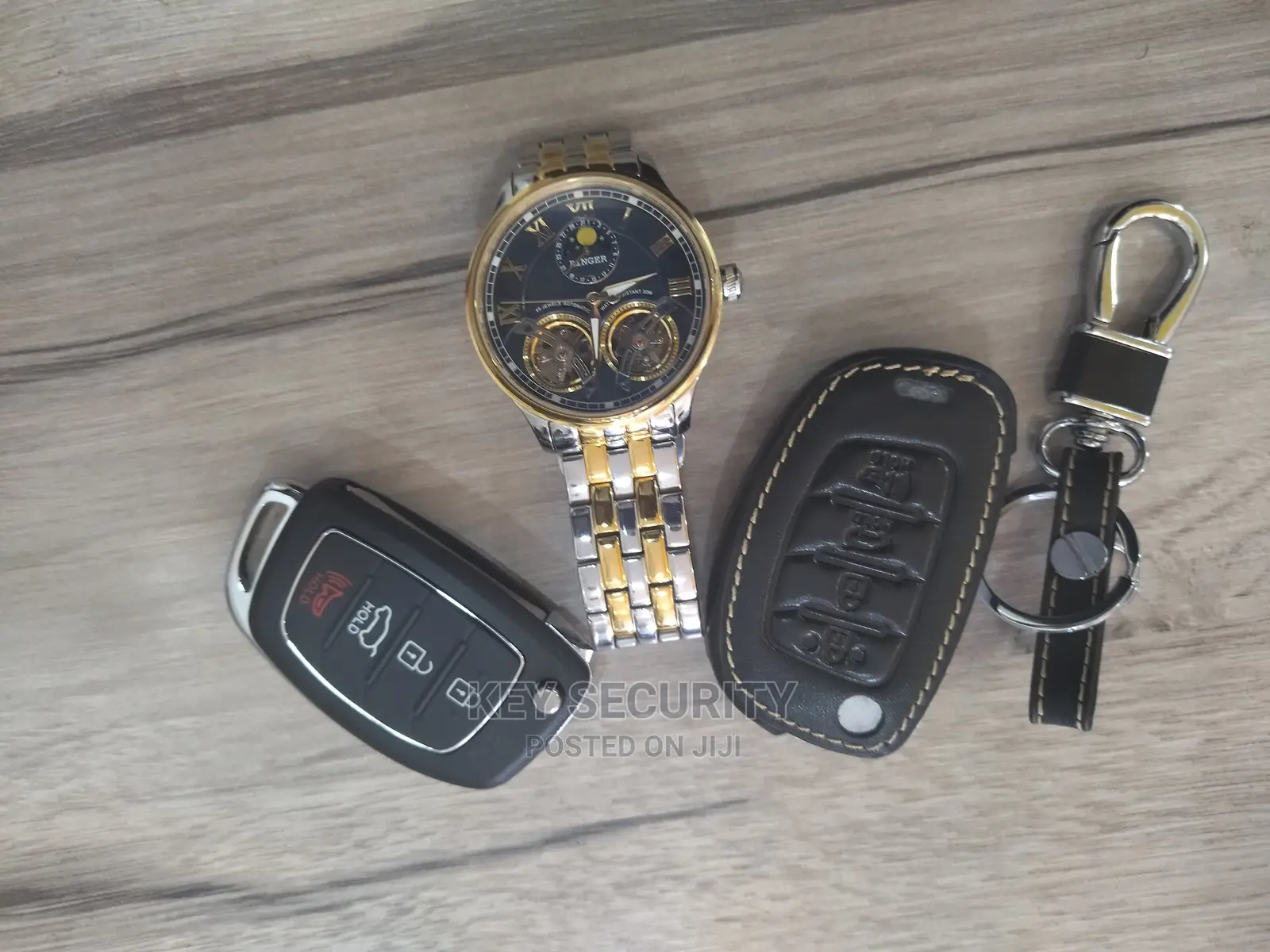 Leather Case for Hyundai Flip Key