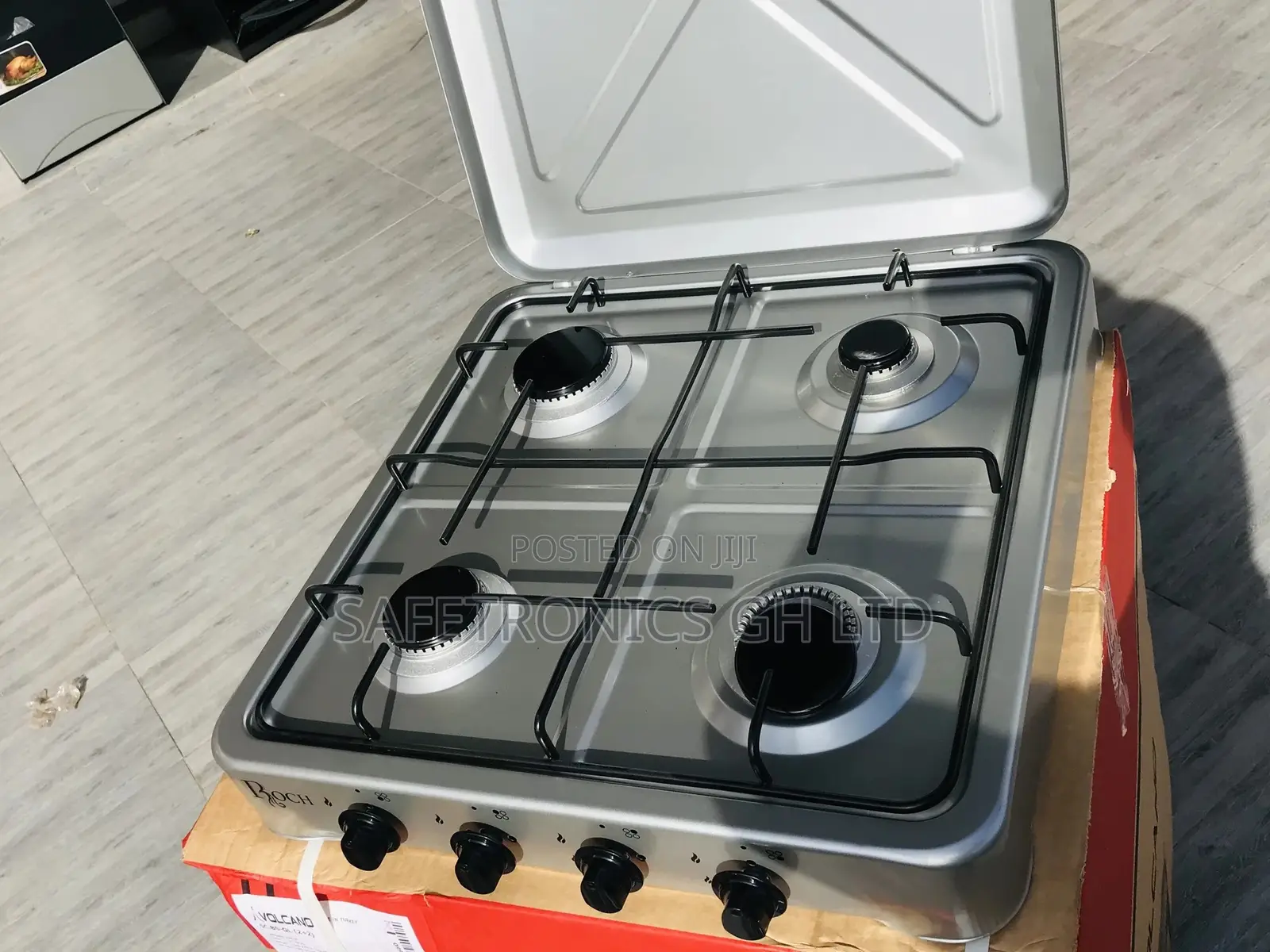 4 Gas Roch Burner Tabletop Cooker 