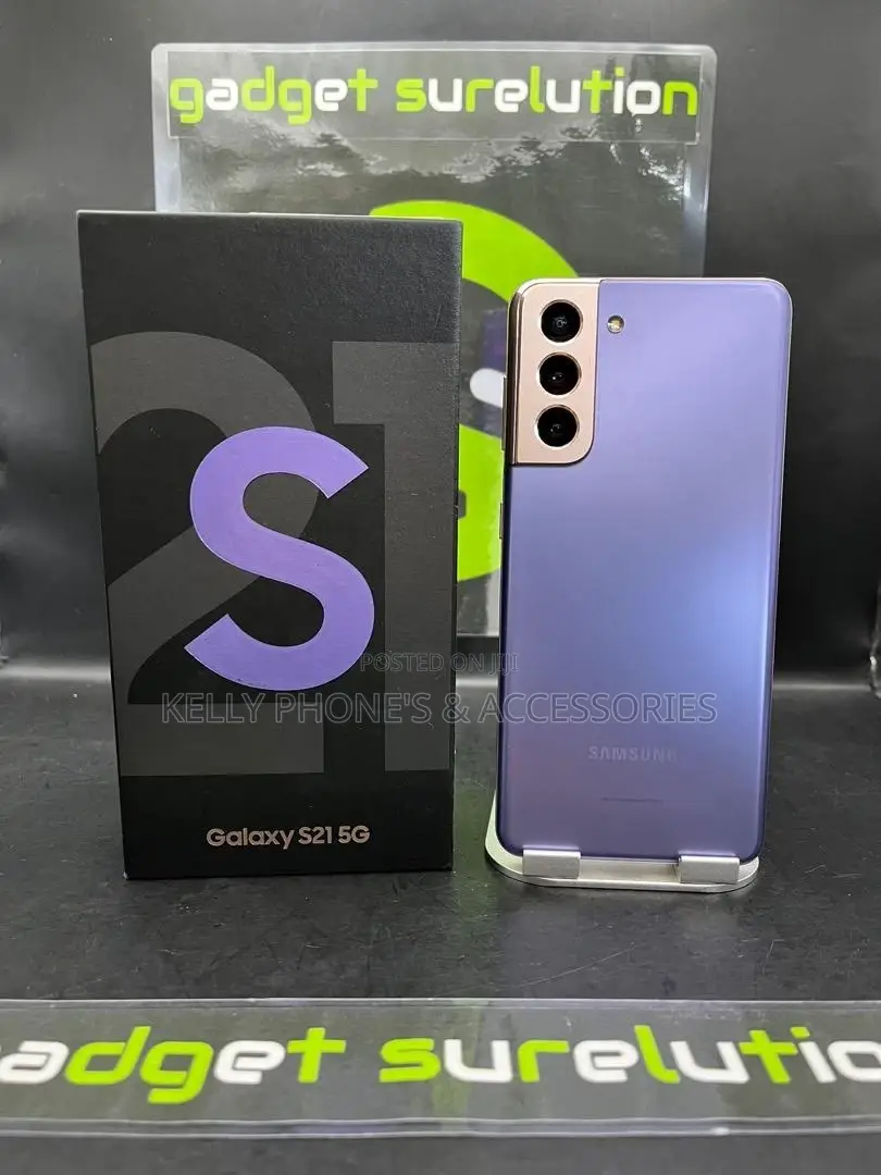 New Samsung Galaxy S21 5G 128 GB Purple