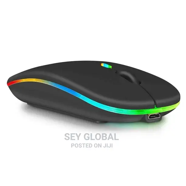 Original 2.4G Rechargeable Ultra-thin Wireless Mouse - Black