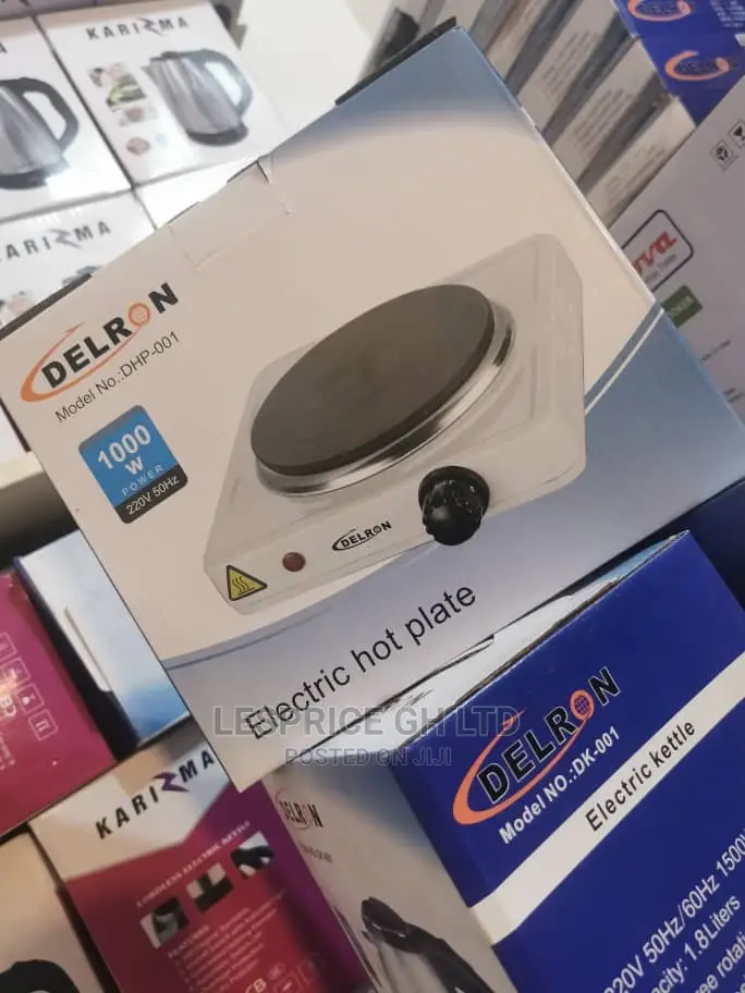 Delron Hot Plate 1br for All Cooking Methods