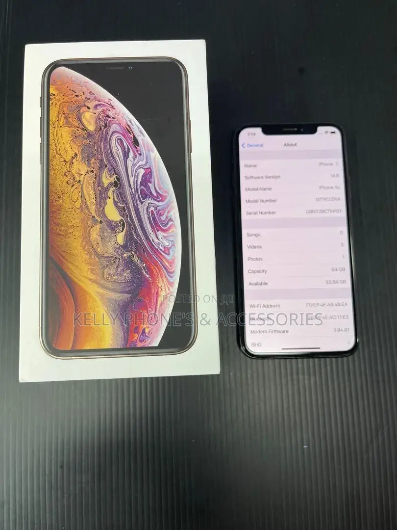 New Apple iPhone XS 256 GB Gold
