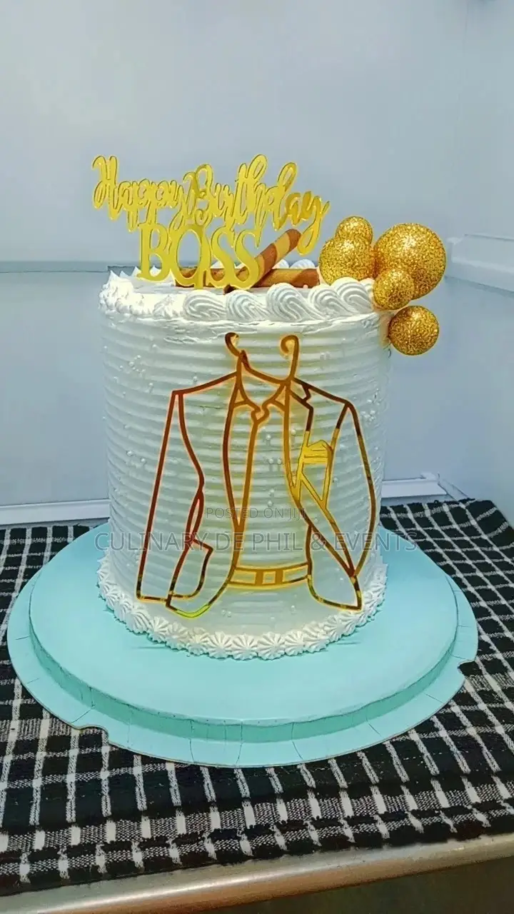 Swag Suit Theme Cake