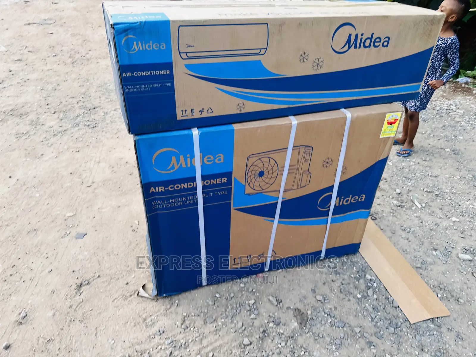 Inverter Split Eco Friendly Midea 2.5hp AC