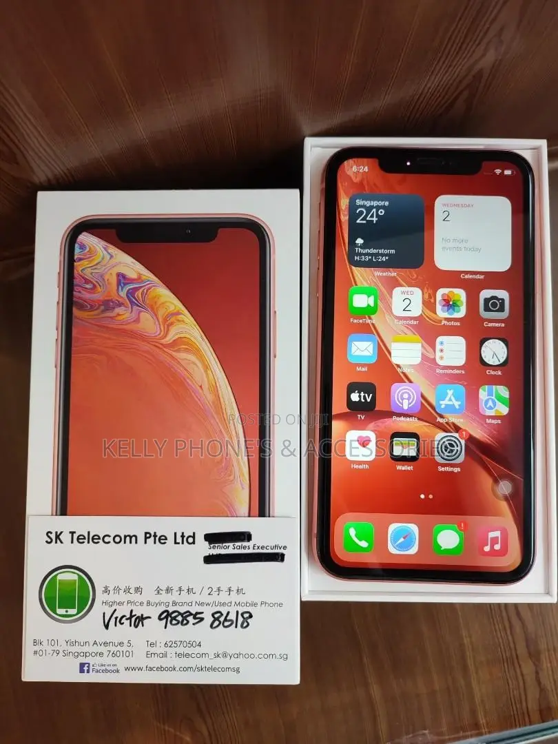 New Apple iPhone XR 128 GB Orange