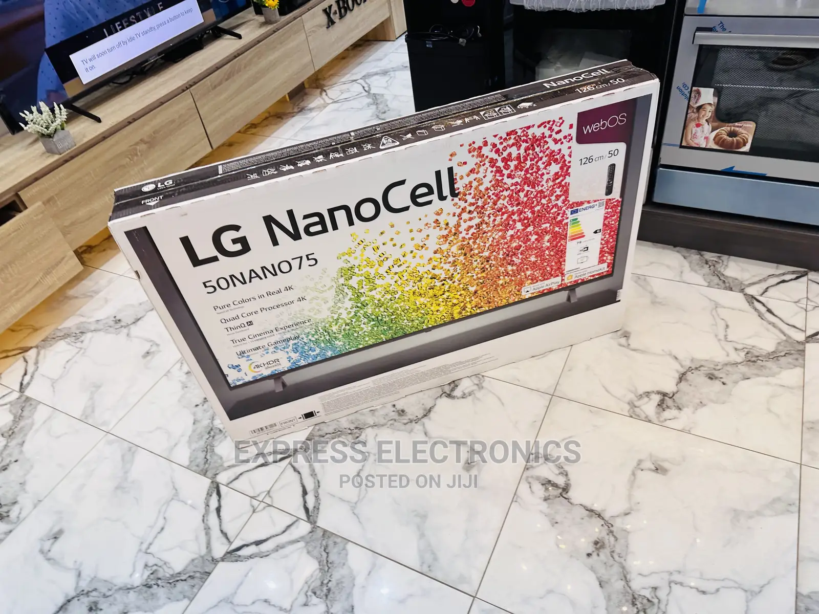 Built in App Such as Netflix LG UHD Smart Nano756 50”