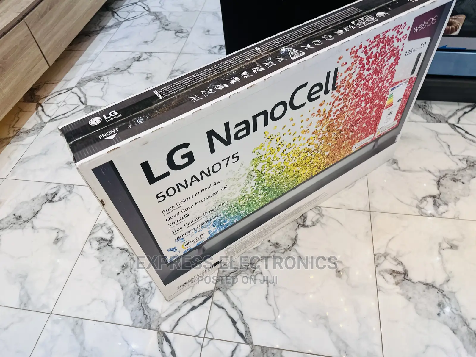 Experience Good  Mad Clare Image Nanocell LG 50”Nano756 