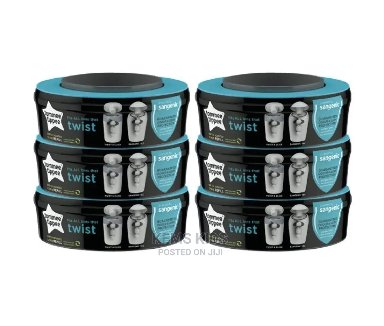 Tommee Tippee Sangenic Twist and Click Refill Cassettes