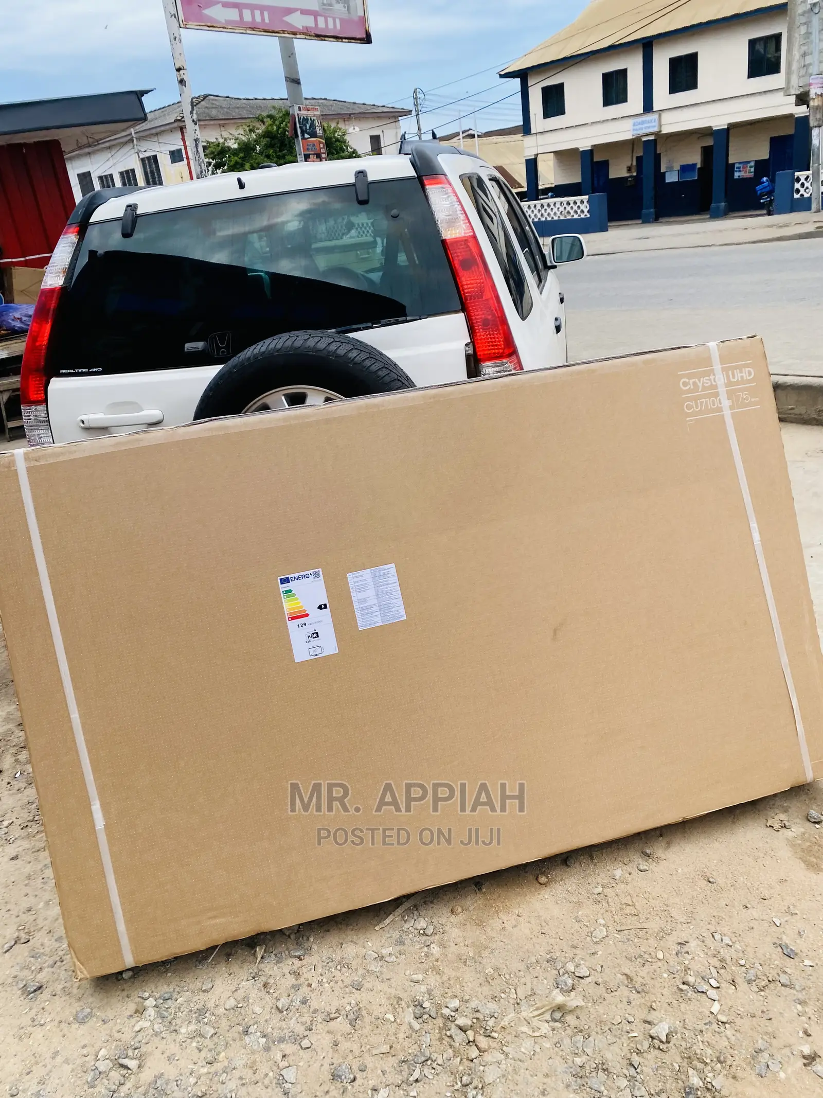 Fresh in Box  Samsung 75” Crystal UHD Smart Tv 75CU7172 