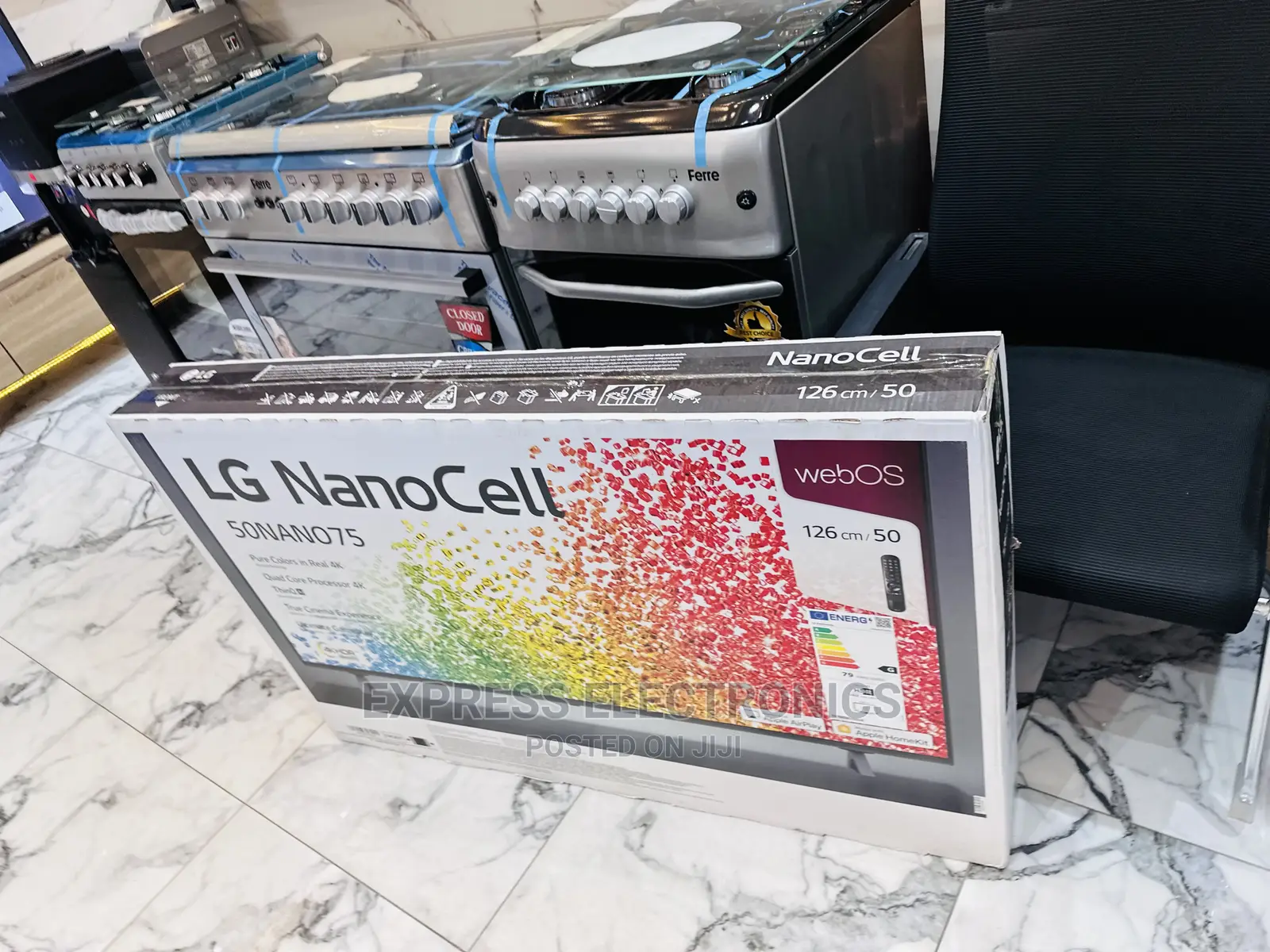 Realistic Shades Nanocell UHD LG 50”Nano75 Tv