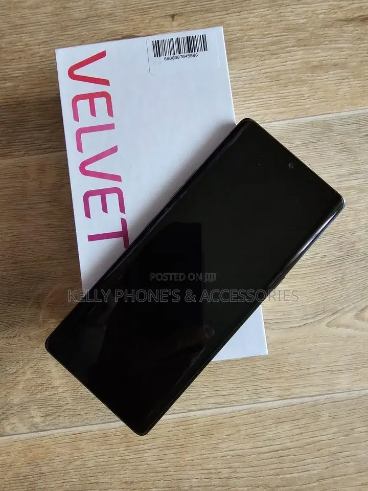 New LG Velvet 5G UW 128 GB Black