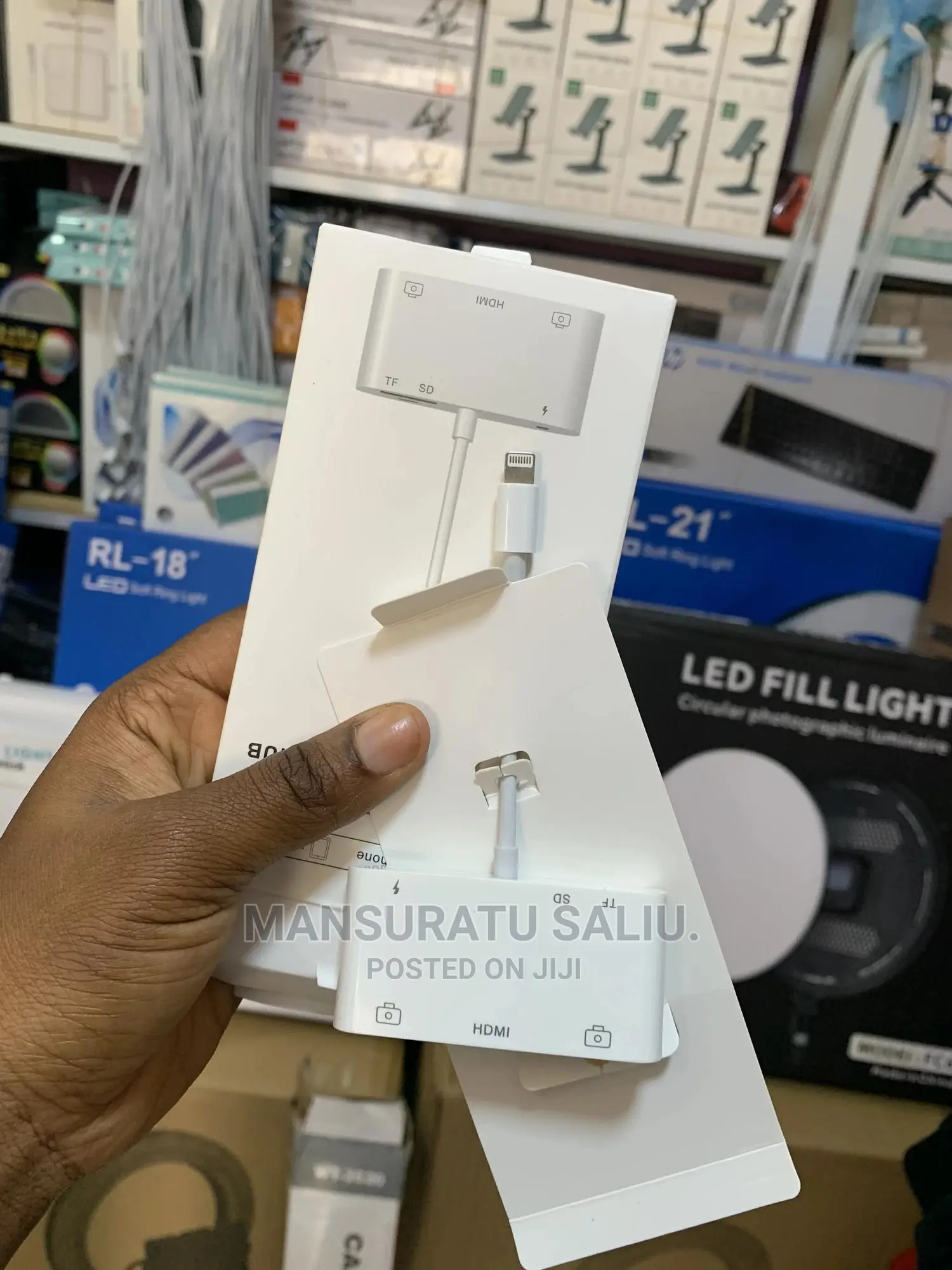 Lightning to Otg Digital Av Adapter Hub