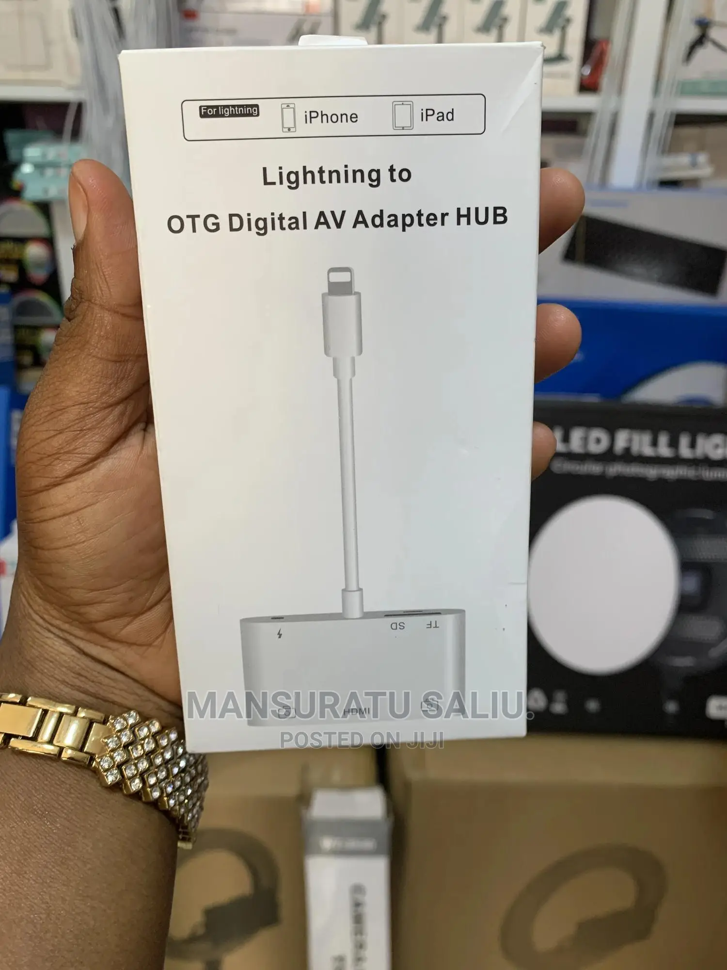 Lightning to Otg Digital Av Adapter Hub