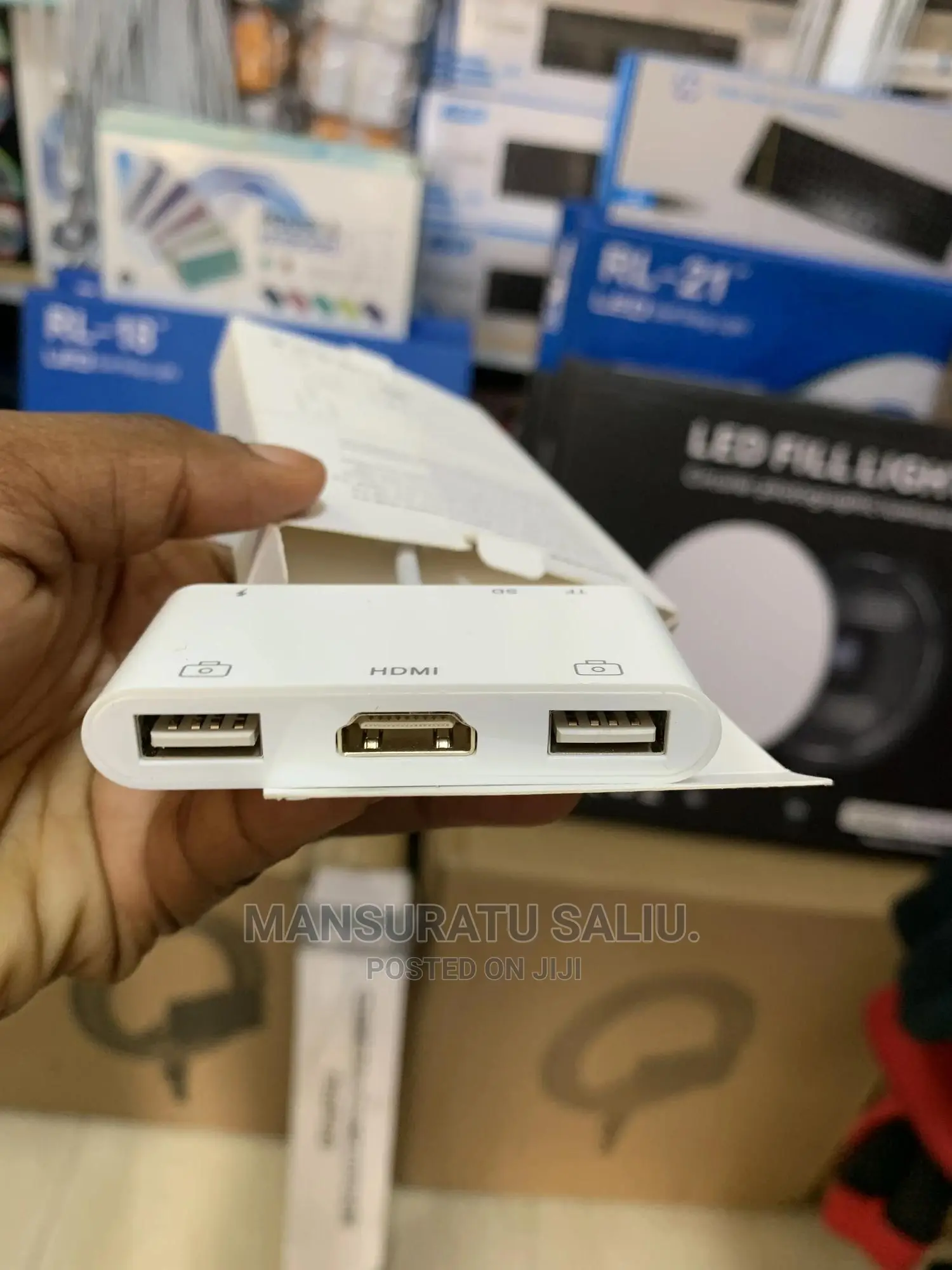 Lightning to Otg Digital Av Adapter Hub