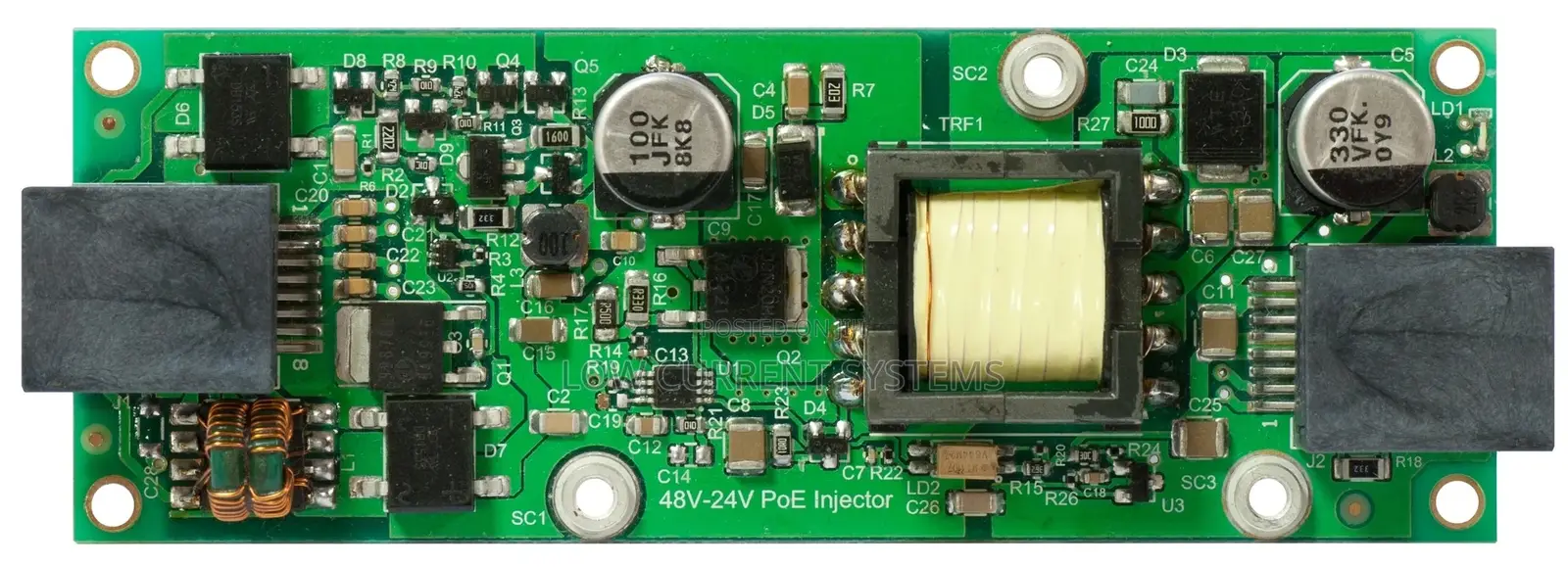 Mikrotik RBGPOE-CON-HP Poe Adapter Gigabit Ethernet 24V
