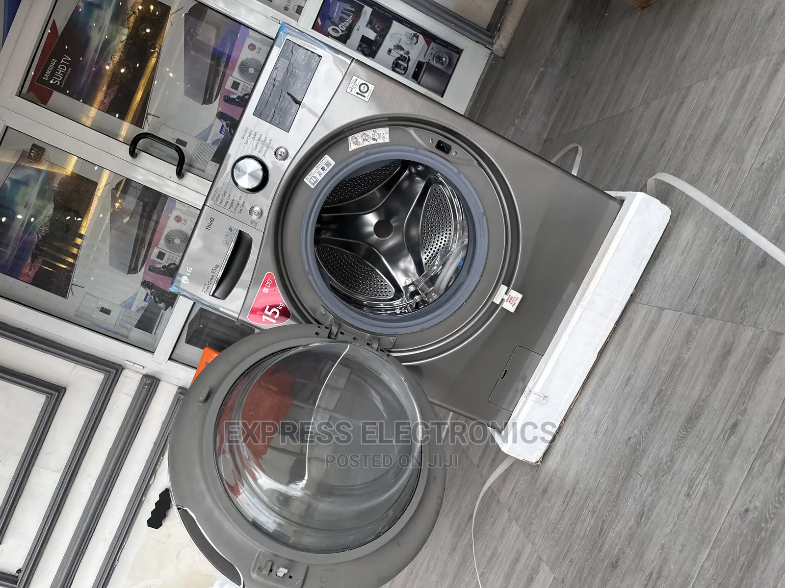 Get Discount on F0L9DGP2S 15kg Front Load Full Auto WM LG