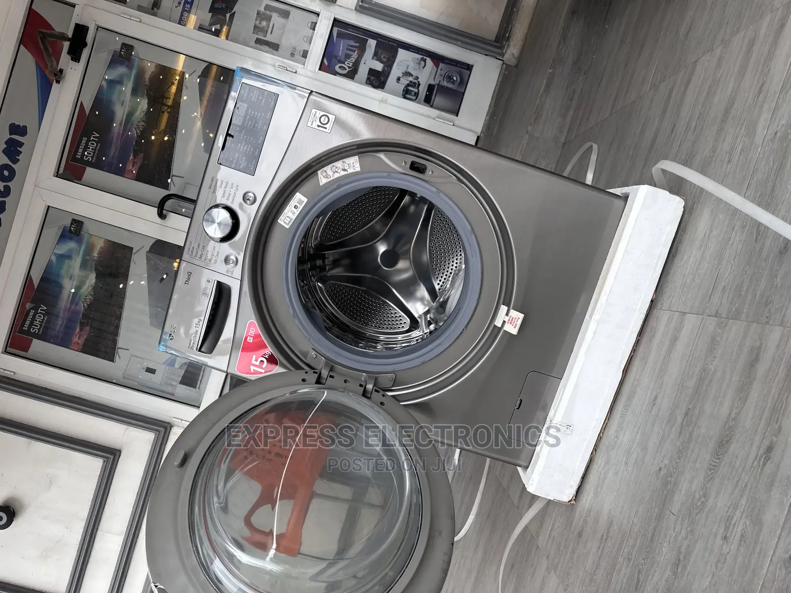 Less Vibration LG F0L9DYP2S 15kg Front Load WM