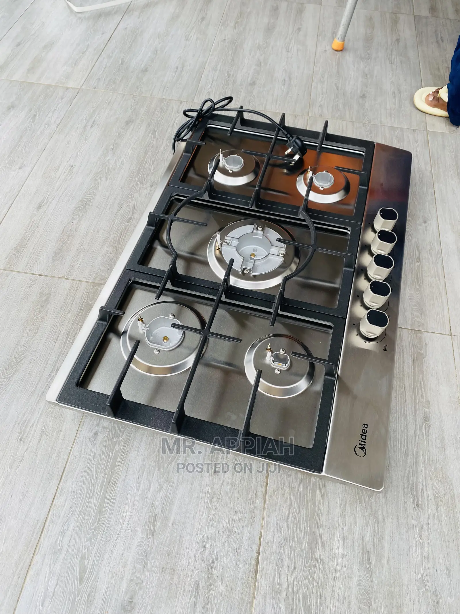 Reliable Midea 75g50me 5 Gas Burner(Silver) 