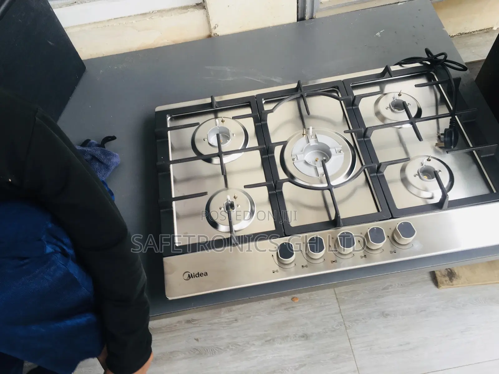 5 Hobs Elegant Midea 75G50ME Burner Gas