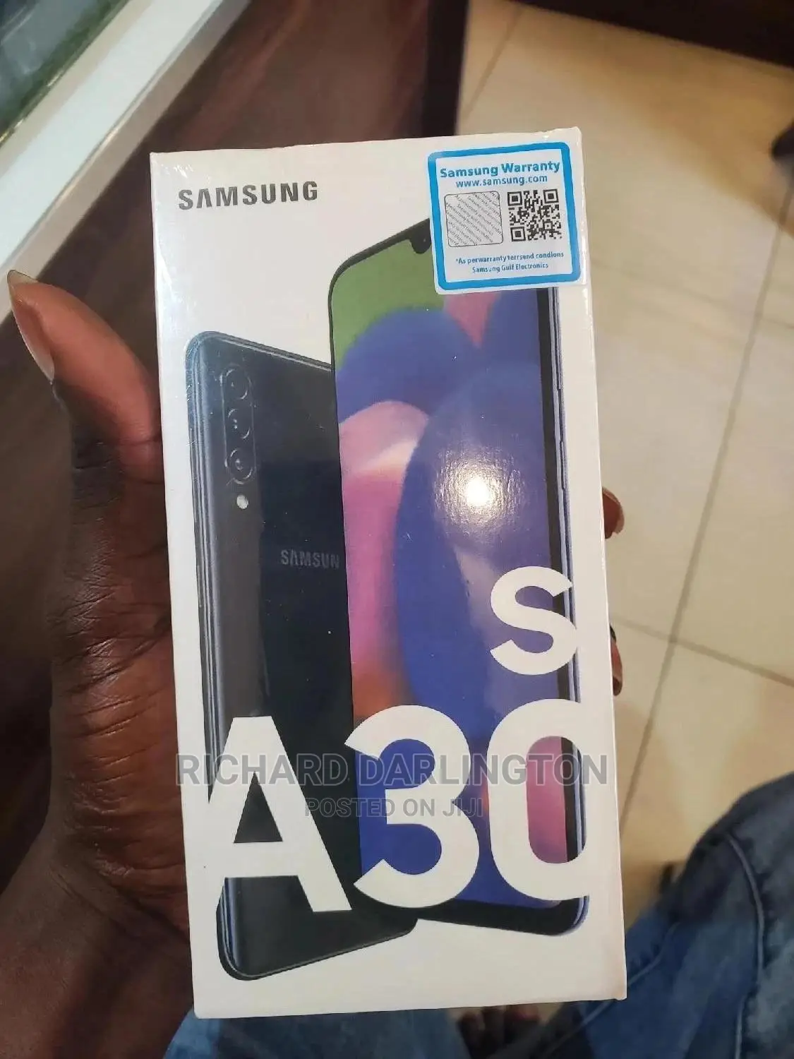 New Samsung Galaxy A30s 128 GB Black