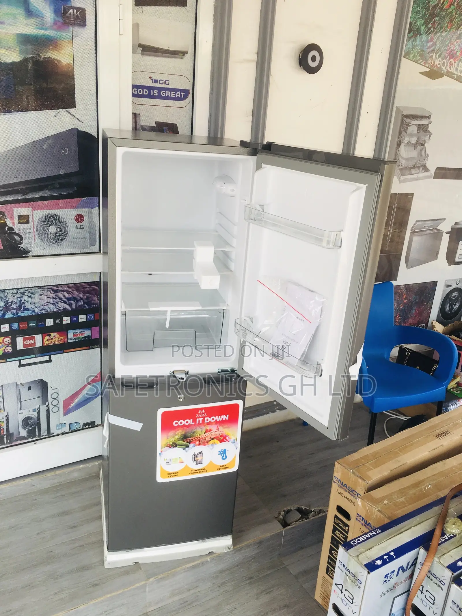 Bottomfreezer Elegant Zara-240bf Doubledoor Fridge