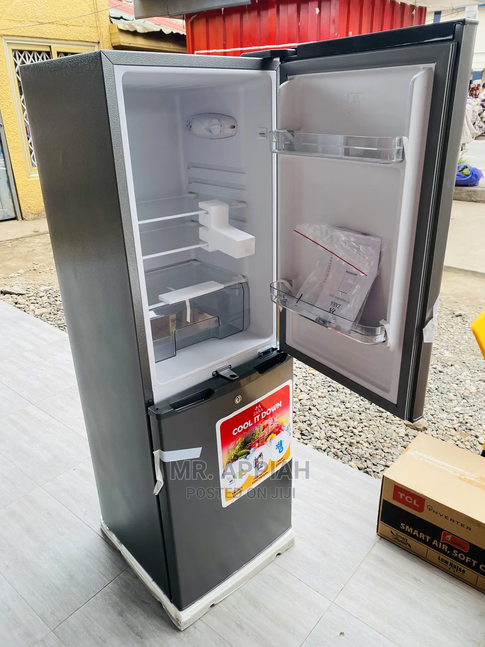 (Zar-240bf)Manual Defrost Zara Bottom Mount Freezer Frige.