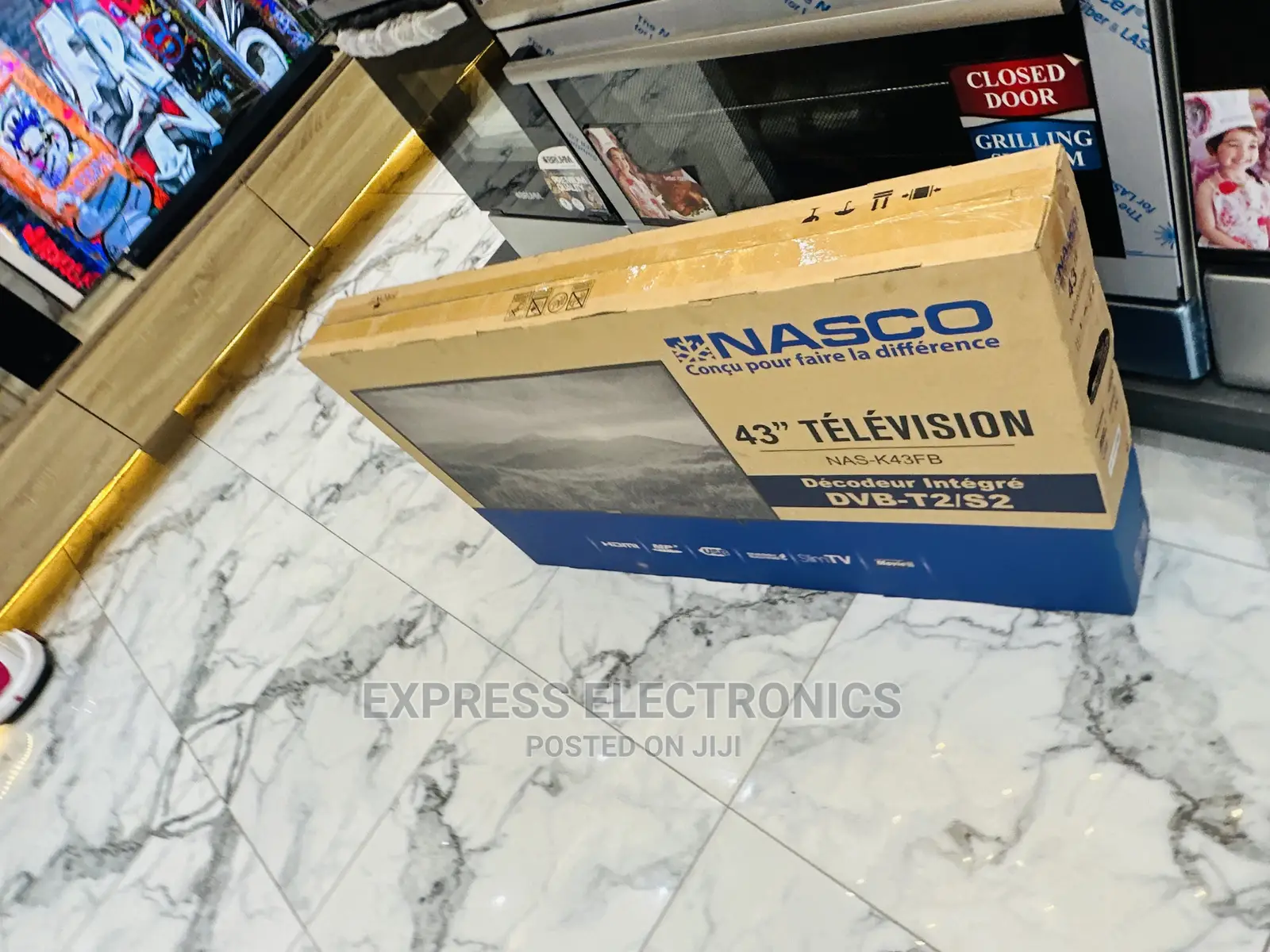 Spotted Tv FHD Satellite  Nasco 43”