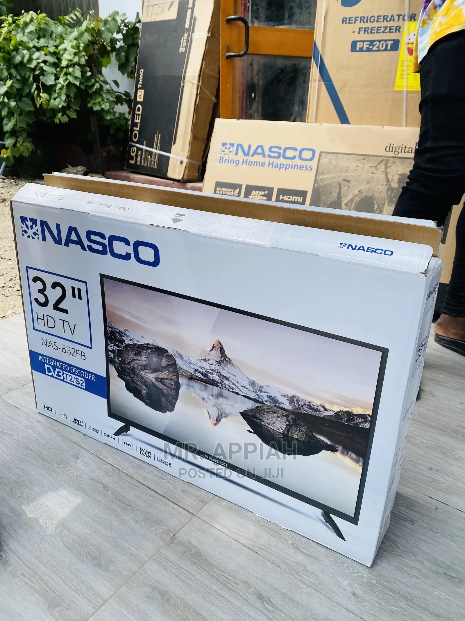 High Efficient 32 Inch Digital Satelite Hd LED Tv(Black)
