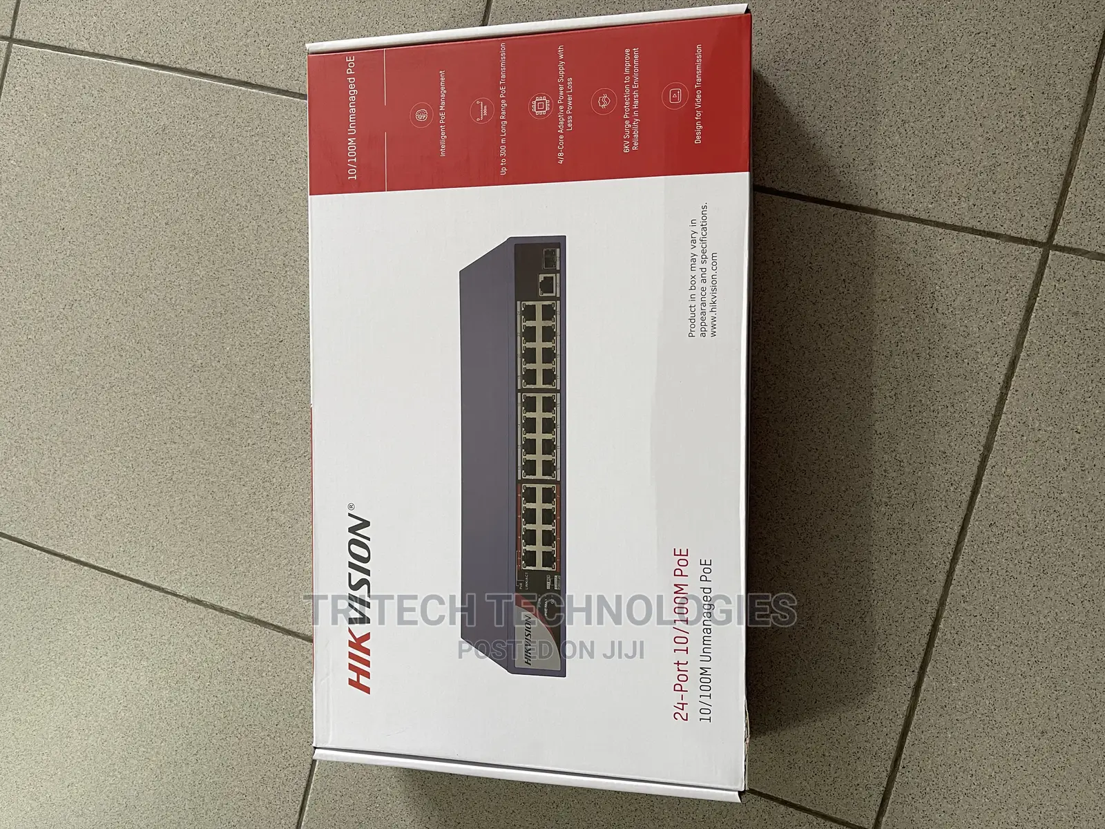 HIKVISION 24 Port Ethernet Unmanaged POE DS-3E0326P-E/M(B)