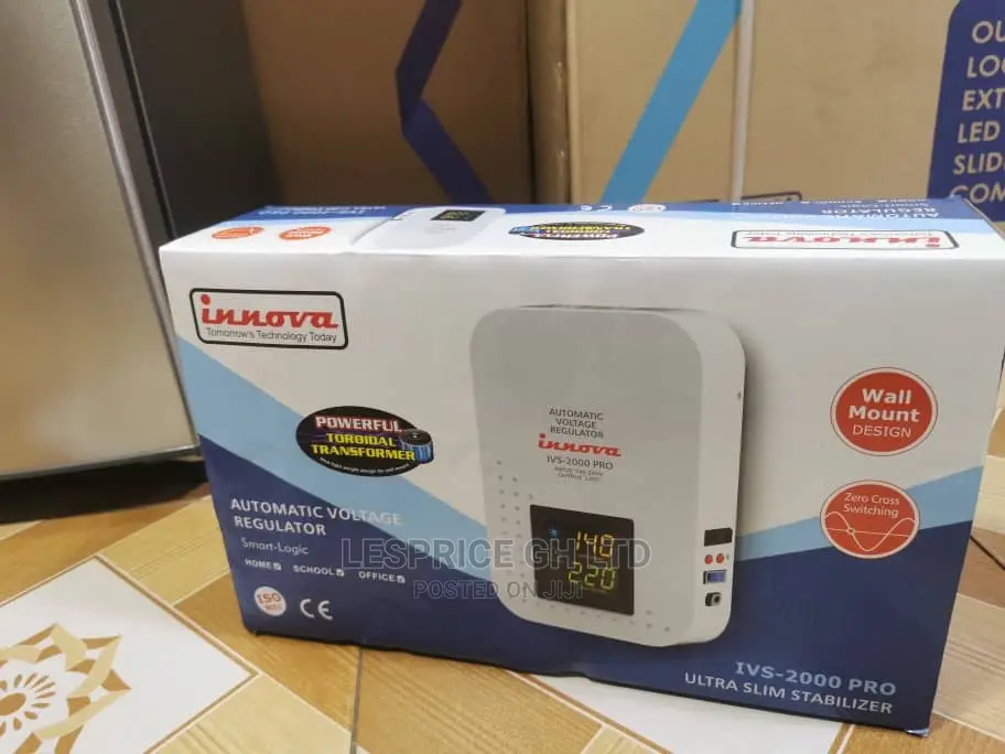 Nice Innova 2000w Wall Mount Design Safe Stabilizer