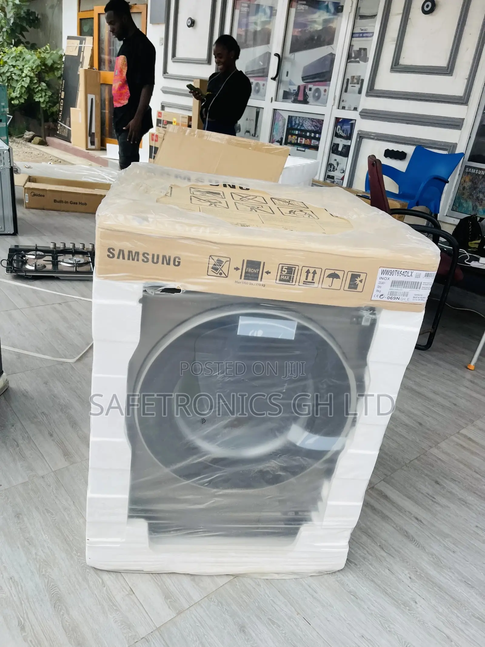Smart Samsung Washingmachine Frontload 9kg W90T654DLX