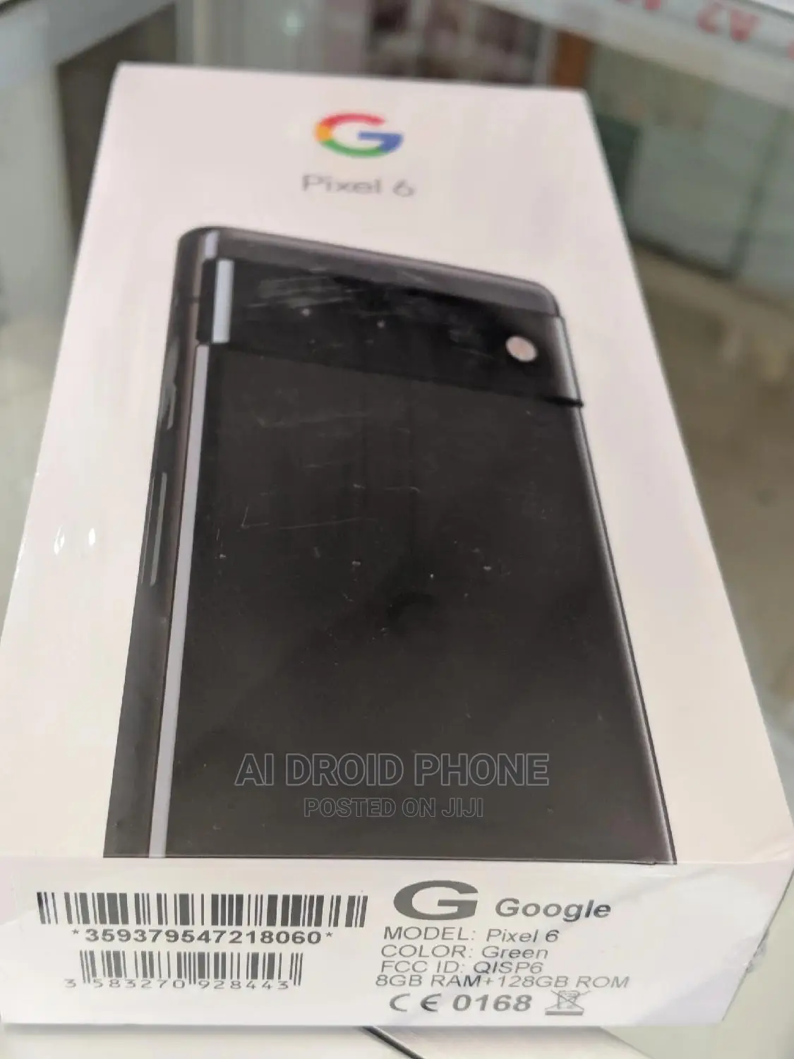 New Google Pixel 6 128 GB Black