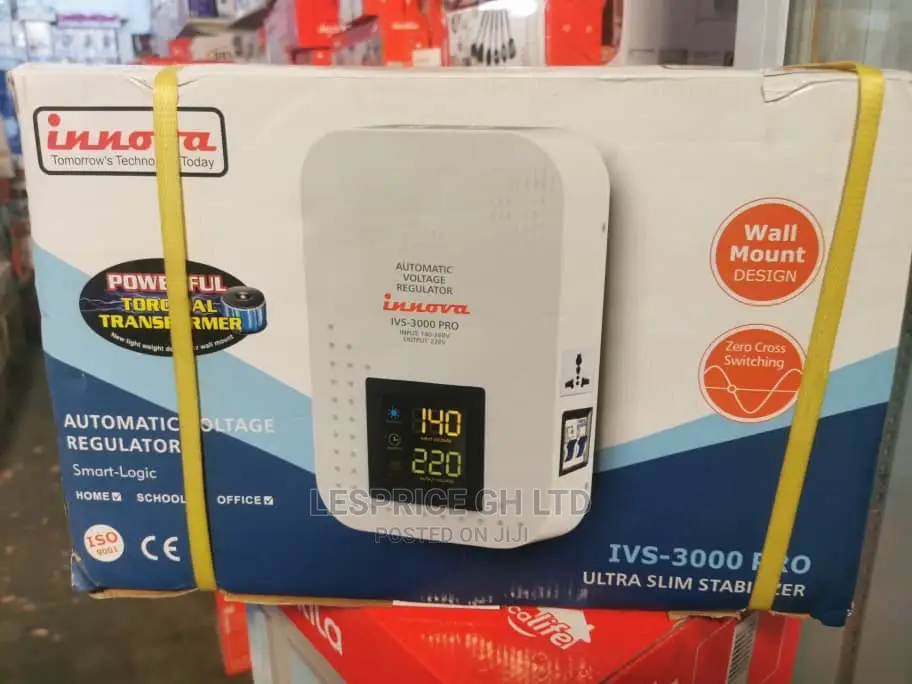 Innova 3000 Pro Voltage Stabilizer-Safe and Good