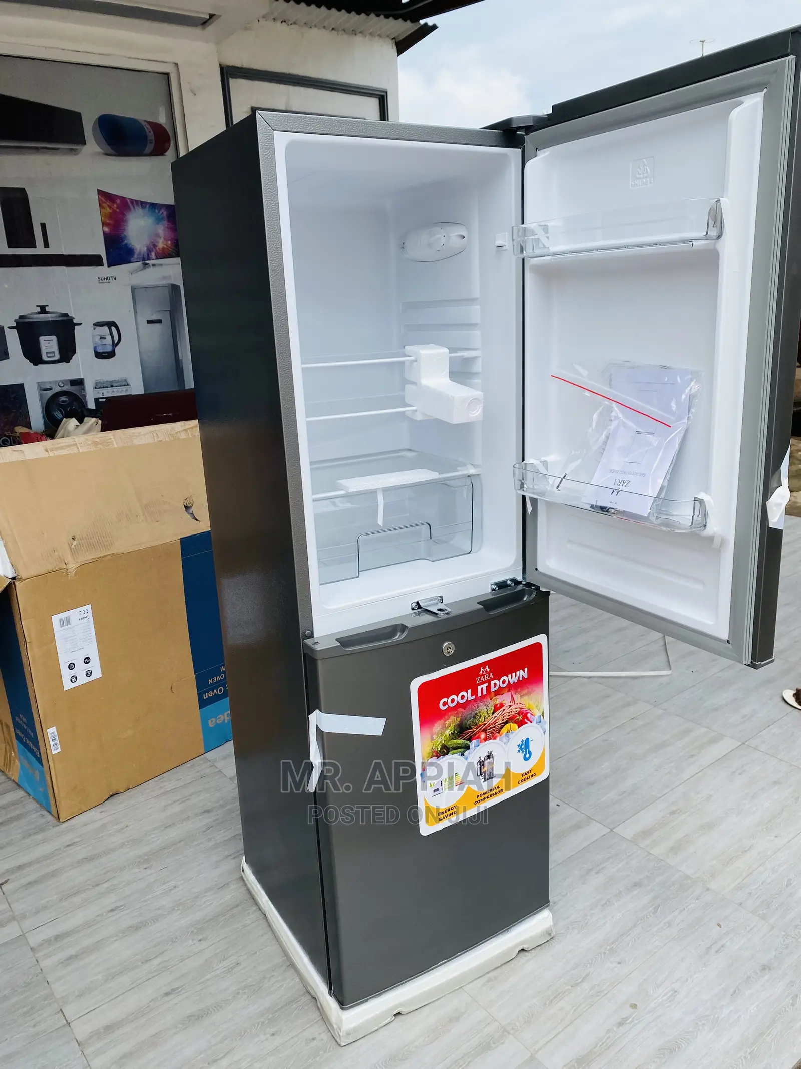 201l Authentic Zara Bottom Freezer Fridge .(Zara-240bf)
