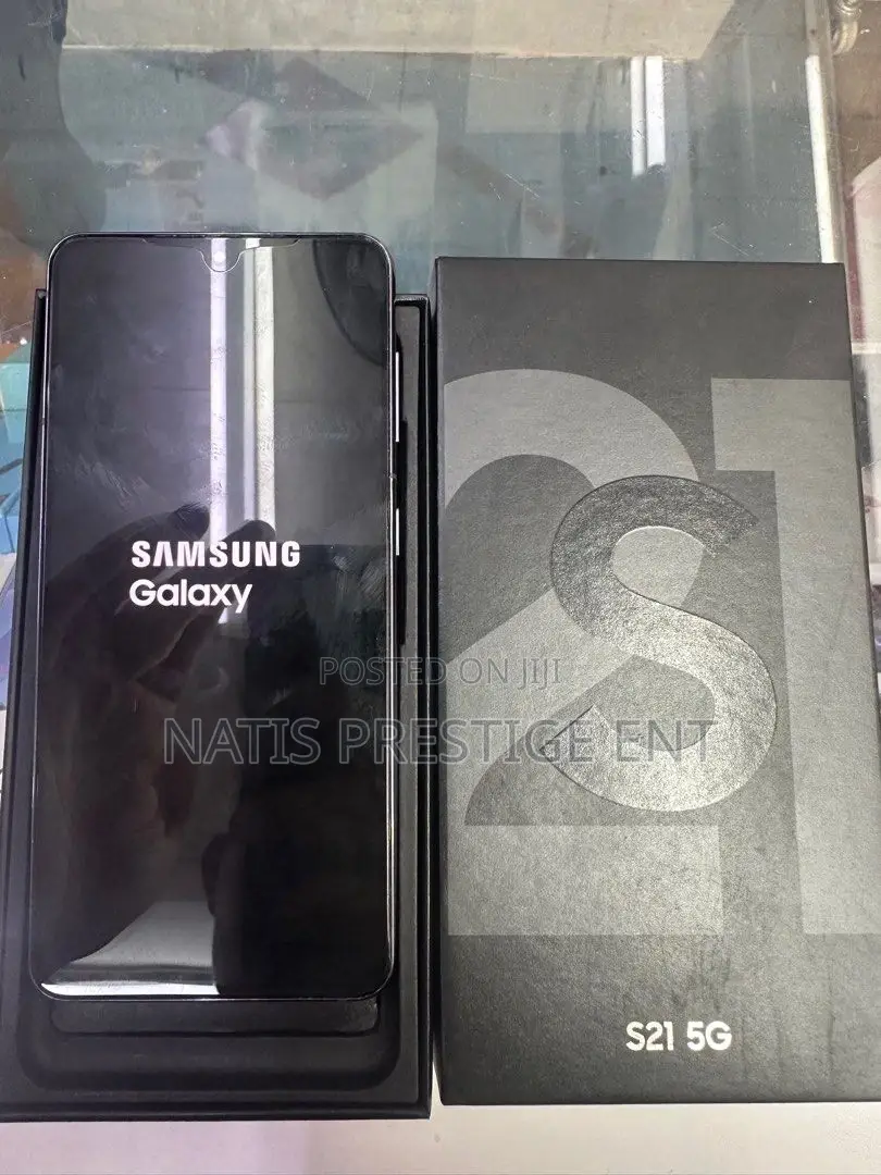 New Samsung Galaxy S21 5G 128 GB Black