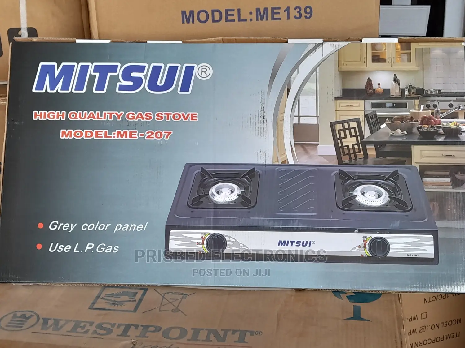 {}Mitsui 2burner Automatic Gas Stove