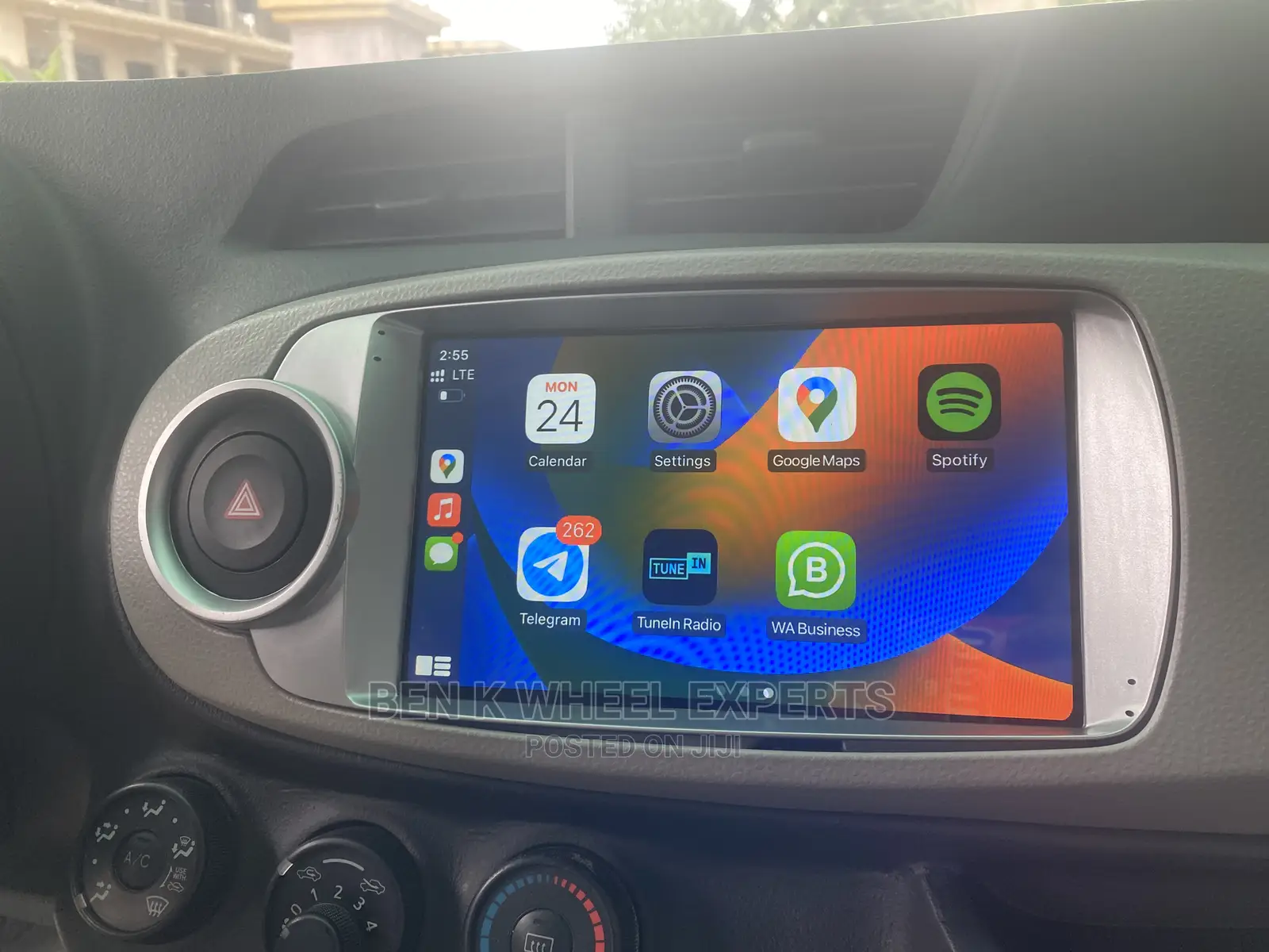Android Screen Carplay Options Vitz/Yaris