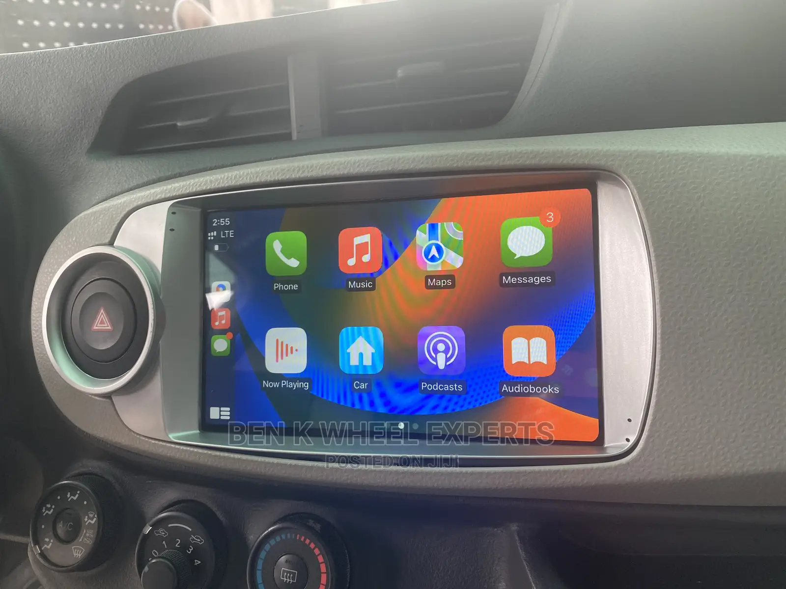 Android Screen Carplay Options Vitz/Yaris