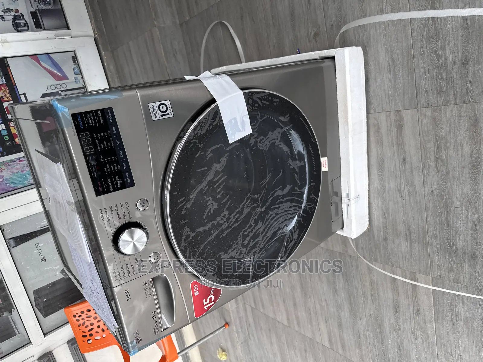 Front Load Lg Washing Machine F0L9DGP2S -15kg Sliver