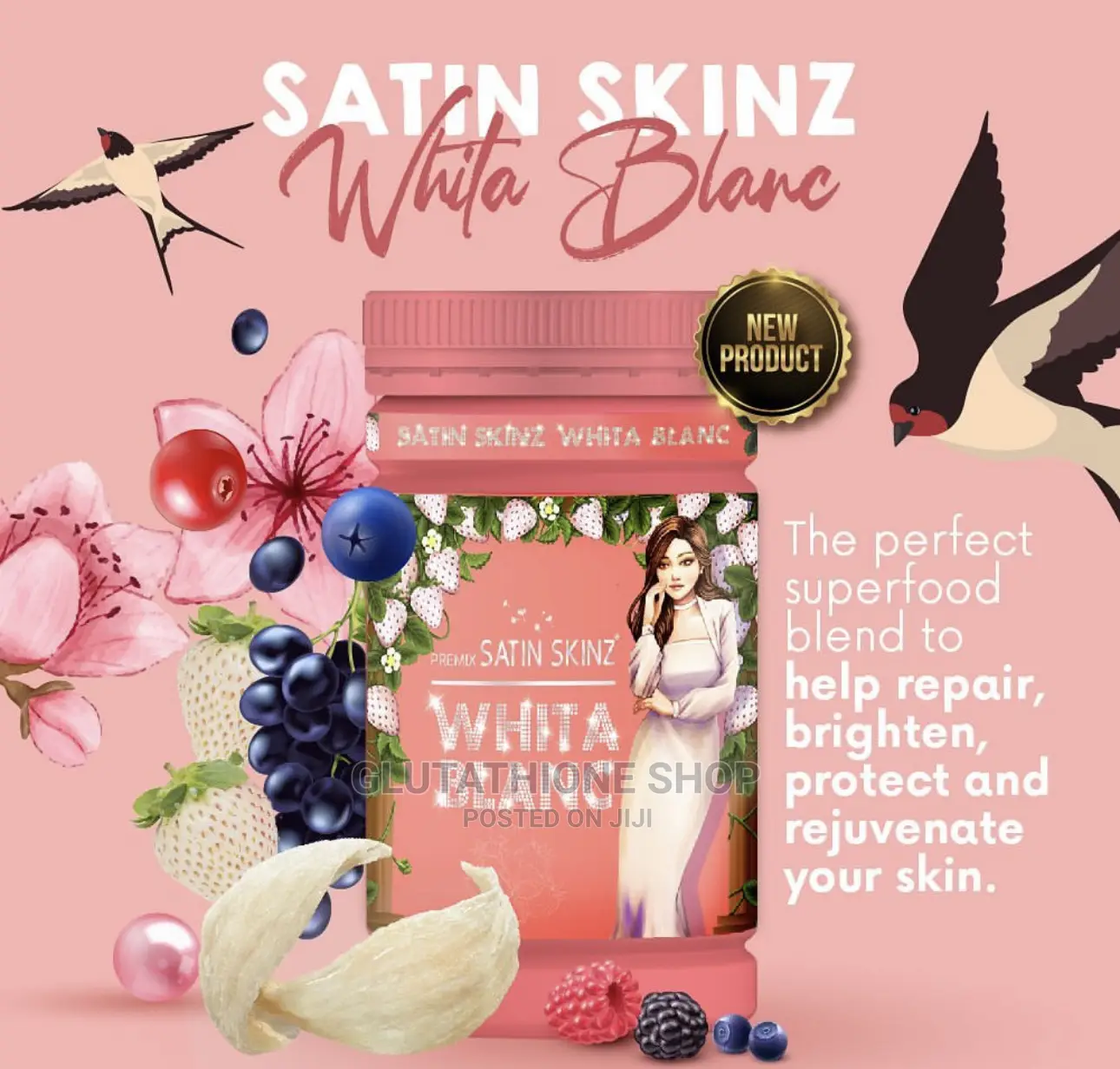 New Satin Skinz Whita Blanc Supplement