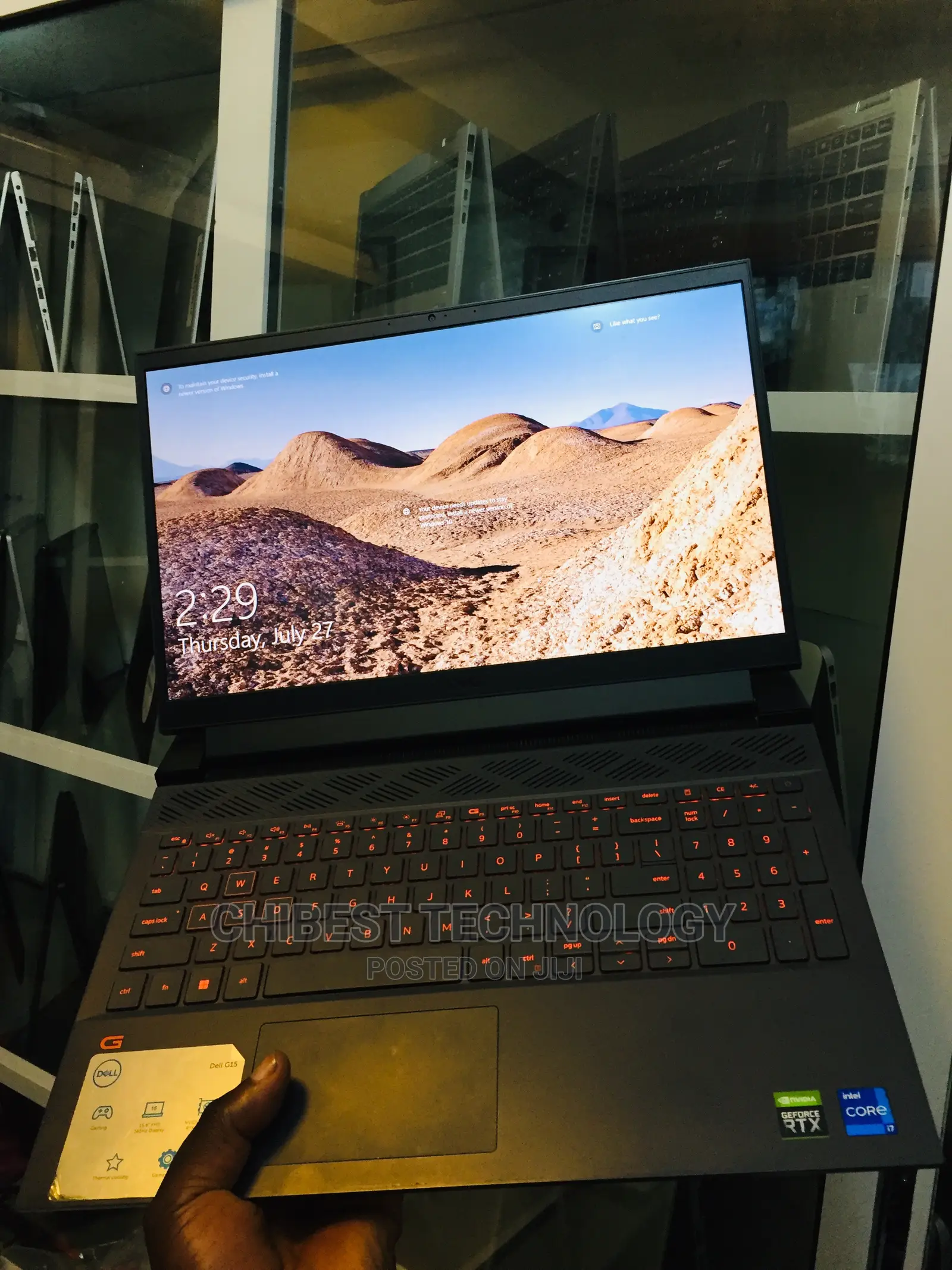 Laptop Dell G15 5511 16GB Intel Core i7 SSD 512GB