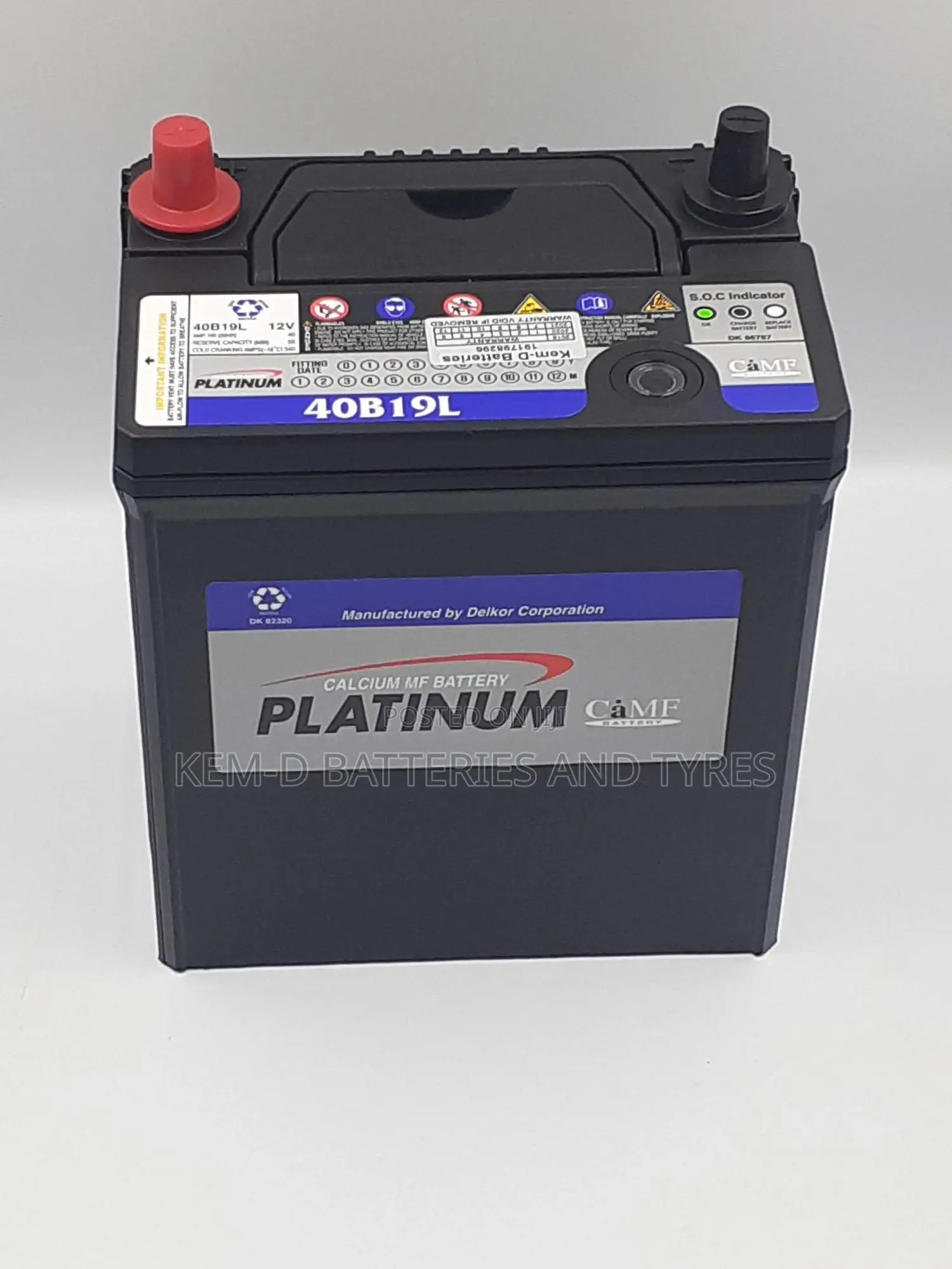 Platinum Battery + Free Delivery
