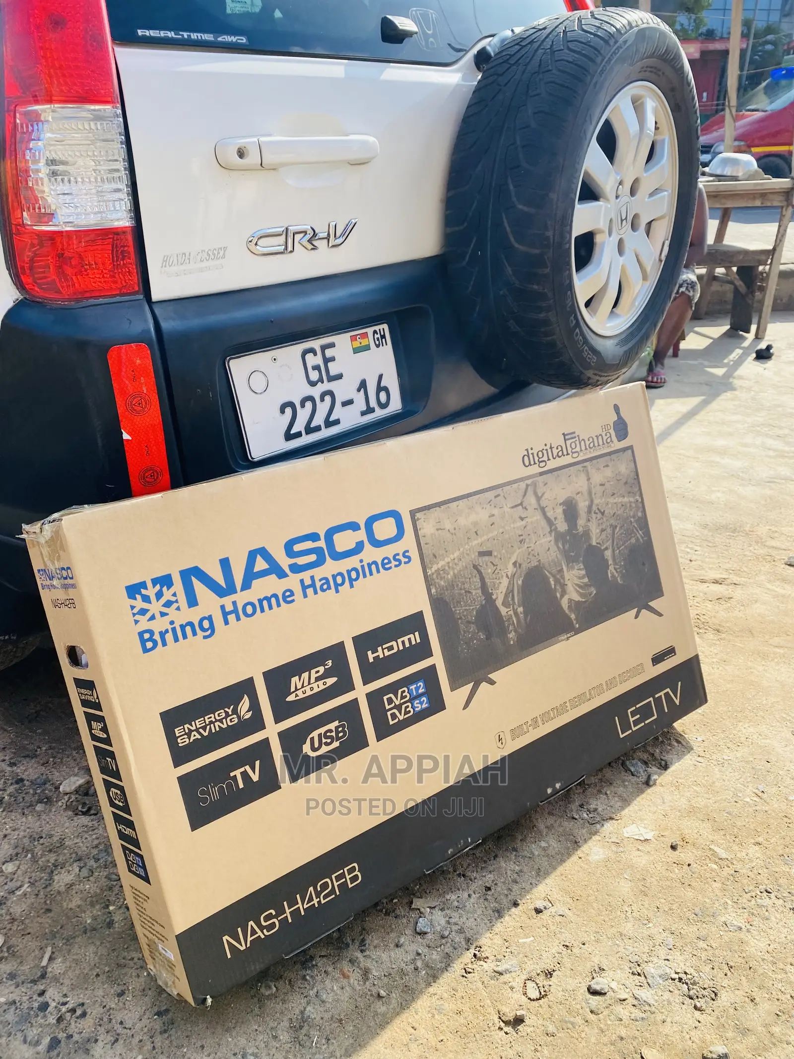 Effective and Reliable Nasco 43” Smart Digital Satelite Tv